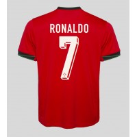 Fotbalové Dres Portugalsko Cristiano Ronaldo #7 Domácí ME 2024 Krátký Rukáv